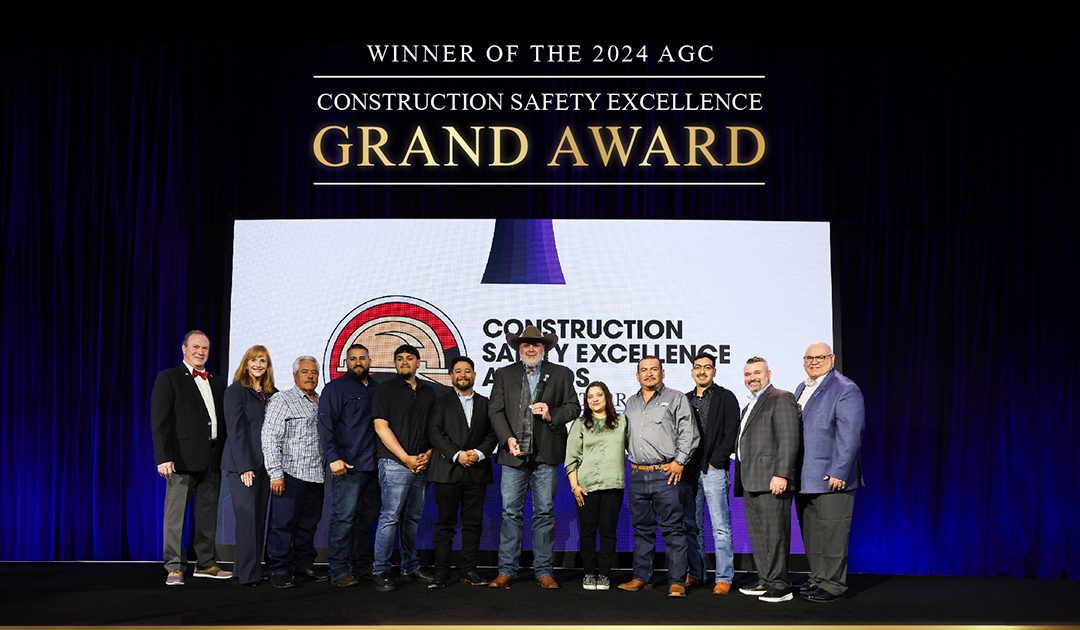 Jordan Foster Construction Selected as 2024 Grand Award Winner for Construction Safety Excellence by Associated General Contractors of America